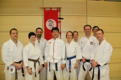 Takudai mit Asano, Ochi, Nagai, Naka und Murakami vom 27.3.2015 bis 29.03.2015 in Dresden